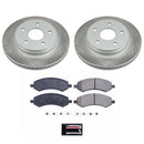 Power Stop 07-09 Chrysler Aspen Front and Rear Semi-Coated Rotor Kit
