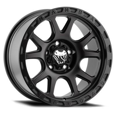 Mamba M27 17x9 5x139.7 ET12 Matte Black