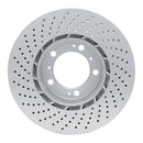 DFC 98-12 Porsche Boxster Left Front Drilled GeoSPEC Coated Rotor