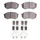 DFC 83-95 Chrysler Conquest Front 4000 HybriDynamic Brake Pads and Hardware Kit