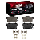 DFC 97-02 Acura CL Rear Active Performance Pads and Hardware Kit