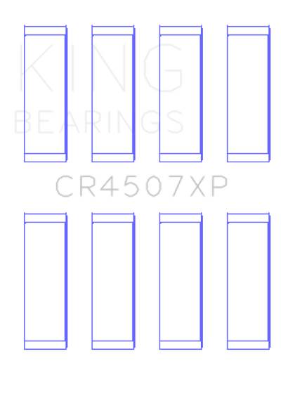 King Engine Bearings Mazda L3-VDT MZR Performance Rod Bearing Set - Size STD
