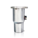 Stainless Works Collector Adapter 3-Bolt 3in OD Tubing 2-1/2in OD Outlet + O2 Bung