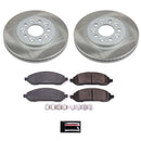 Power Stop 04-07 Ford Freestar Front and Rear Semi-Coated Rotor Kit