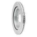 R1 21-25 Ford F-150 4WD Rear Left Drilled & Slotted Silver Brake Rotor