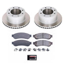 Power Stop 07-08 Ford F-250 Super Duty Front and Rear Semi-Coated Rotor Kit