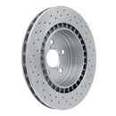 DFC 08-14 Lexus IS F Rear Drilled Brake Rotor