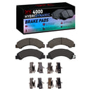 DFC 12-20 Hino 155 Fr & Rr 4000 HybriDynamic Brake Pads and Hardware Kit