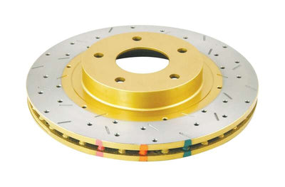 DBA 03-05 350Z / 03-04 G35 / 03-05 G35X Front Drilled & Slotted 4000 Series Rotor