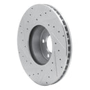 R1 12-20 BMW 230i Front & Rear Drilled & Slotted Silver Brake Rotor Set