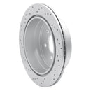R1 04-11 Ford F-150 Rwd Rear Right Drilled & Slotted Geo-Carbon Rotor