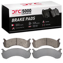 DFC 98-25 Beaver Motorcoach Monterey Rear/Front 5000 Advanced Semi Metallic Brake Pads