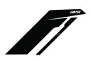 APR Sideburn Sticker - Black/Black