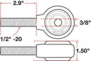 SPC Performance xAxis Rod End Ball Joint