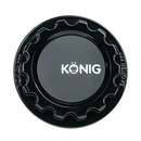 Konig MRK1 Gloss Black Gear Cap w/ Logo