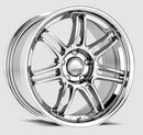 Kansei K17X Seven 18x9.5in / 5x114.3 BP / 35mm Offset / 73.1mm Bore - Chrome