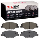 DFC 14-18 Volkswagen Polo (Mexico) Front 3000 Ceramic Brake Pads