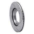 R1 1967-1988 Porsche 924 Front Drill & Slot Silver Rotors