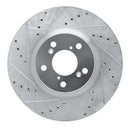 R1 07-20 Honda Pilot Front Drill & Slot Silver Rotors