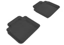 3D MAXpider 2008-2012 Honda Accord Kagu 1st & 2nd Row Floormats - Black