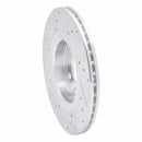 R1 06-10 Fiat Punto (Mexico) Front Right Drilled & Slotted Silver Brake Rotor