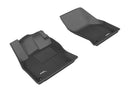 3D MAXpider 2015-2020 Audi A3/A3 Sportback E-Tron/RS3/S3 Kagu 1st & 2nd Row Floormats - Black