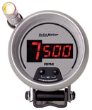 Autometer Ultra-Lite 2-1/16in 340 Deg F Silver Dial Digital w/ Red LED Water Temperature Gauge