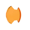 KC HiLiTES SlimLite 8in. LED Light Shield (Shield Only) - Amber