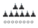 Kentrol 1997 Jeep Wrangler TJ-02 Hardtop Screws - Textured Black
