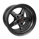 Race Star 92 Drag Star 15x10 5x115 BC 6.25 BS ET 19.00 Bracket Racer Gloss Black Wheel