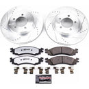 Power Stop 2006 Mercury Mountaineer Front and Rear Z36 Truck & Tow Kit w/Cals