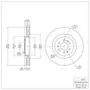 DFC GeoSPEC Coated Rotors - Plain
