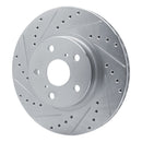 R1 86-92 Toyota Supra Front & Rear Drilled & Slotted Silver Brake Rotor Set