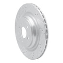 R1 13-19 Mercedes-Benz GLS350d Front & Rear Drilled & Slotted Silver Brake Rotor Set