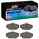 DFC 93-00 Mercury Sable Front 4000 Hybridynamic Brake Pads