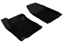 3D MAXpider 2013-2013 Nissan Altima Sedan Kagu 1st & 2nd Row Floormats - Black