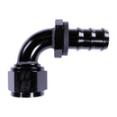 Russell 12AN Twist-Lok 90 Degree Hose End - Black