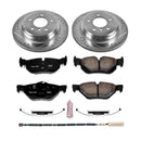 Power Stop 13-15 BMW X1 Front & Rear Z23 Evolution Sport Brake Kit w/Calipers
