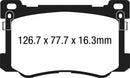 EBC S12 Brake Pad and Rotor Kit