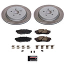Power Stop 16-22 Lexus RX350 Front and Rear Semi-Coated Rotor Kit