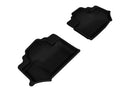 3D MAXpider 2014-2018 Jeep Wrangler JK 2-Door Kagu 1st & 2nd Row Floormats - Black
