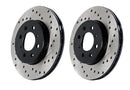 Centric 08-09 Lexus IS-F Drilled Rear Rotor