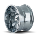 ION 141 20x9 / 8x165.1 BP / 0mm Offset / 130.8mm Hub Chrome Wheel