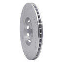 R1 04-05 Audi ALLROAD Rear Right Drilled & Slotted Silver Brake Rotor