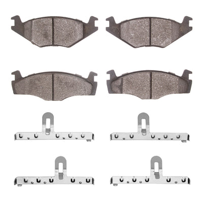 DFC 84-92 Volkswagen Jetta Sedan/Golf Front 4000 HybriDynamic Brake Pads and Hardware Kit
