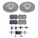 Power Stop 05-06 Mercedes-Benz SLK350 Front and Rear Semi-Coated Rotor Kit