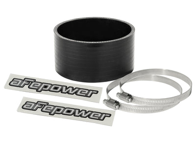 aFe Magnum FORCE Intake Coupling Kit (3-1/2 IN ID x 2 IN L) Straight Coupler - Black