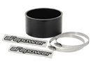 aFe Magnum FORCE Intake Coupling Kit (3-1/2 IN ID x 2 IN L) Straight Coupler - Black
