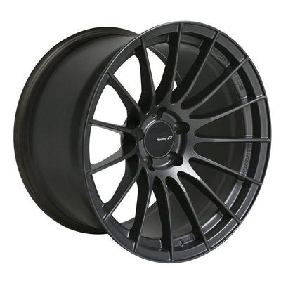 Enkei RS05-RR 18x9.5 35mm ET 5x114.3 75.0 Bore Sparkle Silver Wheel