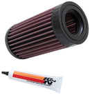 K&N 00-09 Kawasaki KAF620 High-Flow Original Lifetime Engine Air Filter